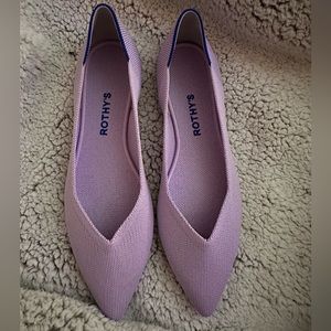 Rothy’s Soft Orchid Points Size 9.5